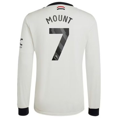 Billiga Manchester United Tredjetröja 2024/25 Mason Mount 7 Långärmad