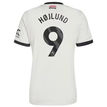 Billiga Manchester United Tredjetröja 2024/25 Rasmus Højlund 9 Kortärmad
