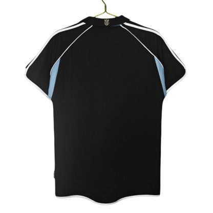 Billiga Newcastle United Bortatröja Retro 2000-2001 Kortärmad-1