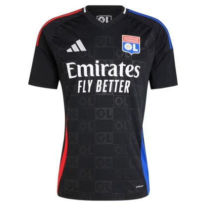 Billiga Olympique Lyonnais Bortatröja 2024/25 Alexandre Lacazette 10 Kortärmad-1