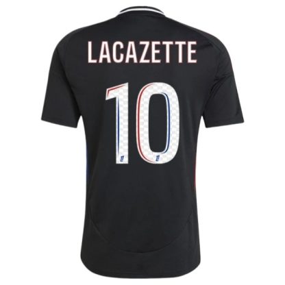 Billiga Olympique Lyonnais Bortatröja 2024/25 Alexandre Lacazette 10 Kortärmad
