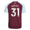 Köpa Aston Villa Hemmatröja 2024/25 Leon Bailey 31 Kortärmad