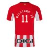 Köpa Athletic Bilbao Hemmatröja 2024/25 Williams JR 11 Kortärmad