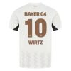 Köpa Bayer 04 Leverkusen Bortatröja 2024/25 Florian Wirtz 10 Kortärmad