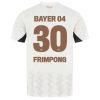 Köpa Bayer 04 Leverkusen Bortatröja 2024/25 Jeremie Frimpong 30 Kortärmad