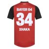 Köpa Bayer 04 Leverkusen Hemmatröja 2024/25 Granit Xhaka 34 Kortärmad