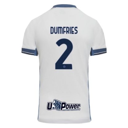 Köpa Inter Milan Bortatröja 2024/25 Denzel Dumfries 2 Kortärmad
