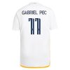 Köpa LA Galaxy Hemmatröja 2024/25 Gabriel Pec 11 Kortärmad