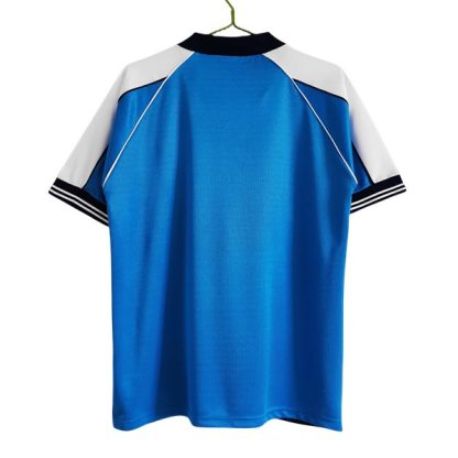 Köpa Manchester City Hemmatröja Retro 1999-2001 Kortärmad-1