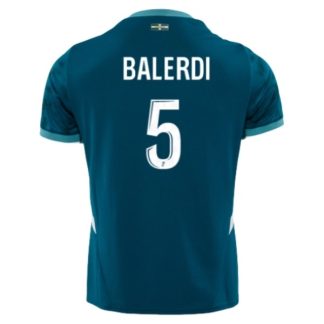 Billiga Olympique de Marseille Bortatröja 2024/25 Leonardo Balerdi 5 Kortärmad