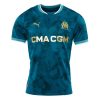 Billiga Olympique de Marseille Bortatröja Dam 2024/25 Kortärmad