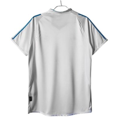 Billiga Olympique de Marseille Hemmatröja Retro 2002-2003 Kortärmad-1