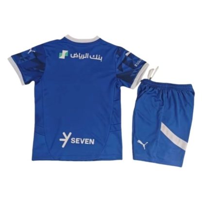 Köpa Al Hilal SFC Hemmatröja Barn 2024/25 Kortärmad (+ Korta byxor)-1