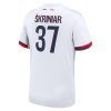 Köpa Paris Saint-Germain Bortatröja 2024/25 Milan Škriniar 37 Kortärmad