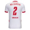 Köpa RB Leipzig Hemmatröja 2024/25 Mohamed Simakan 2 Kortärmad