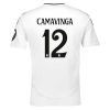 Köpa Real Madrid Hemmatröja 2024/25 Eduardo Camavinga 12 Kortärmad