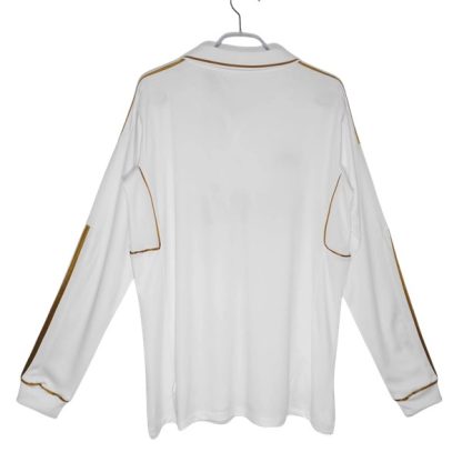 Köpa Real Madrid Hemmatröja Retro 2011-2012 Långärmad-1