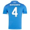 Köpa SSC Napoli Hemmatröja 2024/25 Alessandro Buongiorno 4 Kortärmad