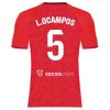 Köpa Sevilla FC Bortatröja 2024/25 Lucas Ocampos 5 Kortärmad