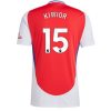 Köpa Billiga Arsenal Hemmatröja 2024/25 Jakub Kiwior 15 Kortärmad