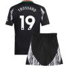 Köpa Billiga Barn Arsenal Bortatröja 2024/25 Leandro Trossard 19 Kortärmad (+ Korta byxor)