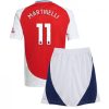 Köpa Billiga Barn Arsenal Hemmatröja 2024/25 Gabriel Martinelli 11 Kortärmad (+ Korta byxor)