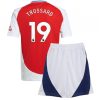 Köpa Billiga Barn Arsenal Hemmatröja 2024/25 Leandro Trossard 19 Kortärmad (+ Korta byxor)