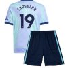 Köpa Billiga Barn Arsenal Tredjetröja 2024/25 Leandro Trossard 19 Kortärmad (+ Korta byxor)