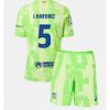 Köpa Billiga Barn FC Barcelona Tredjetröja 2024/25 Inigo Martinez 5 Kortärmad (+ Korta byxor)
