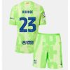 Köpa Billiga Barn FC Barcelona Tredjetröja 2024/25 Jules Kounde 23 Kortärmad (+ Korta byxor)