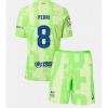 Köpa Billiga Barn FC Barcelona Tredjetröja 2024/25 Pedri Gonzalez 8 Kortärmad (+ Korta byxor)