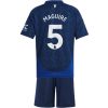 Köpa Billiga Barn Manchester United Bortatröja 2024/25 Harry Maguire 5 Kortärmad (+ Korta byxor)