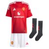Köpa Billiga Barn Manchester United Hemmatröja 2024/25 Alejandro Garnacho 17 Kortärmad (+ Korta byxor)-1