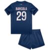Köpa Billiga Barn Paris Saint-Germain Hemmatröja 2024/25 Bradley Barcola 29 Kortärmad (+ Korta byxor)