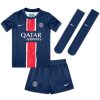 Köpa Billiga Barn Paris Saint-Germain Hemmatröja 2024/25 Willian Pacho 51 Kortärmad (+ Korta byxor)-1