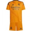 Köpa Billiga Barn Real Madrid Bortatröja 2024/25 Brahim Diaz 21 Kortärmad (+ Korta byxor)-1