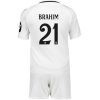 Köpa Billiga Barn Real Madrid Hemmatröja 2024/25 Brahim Diaz 21 Kortärmad (+ Korta byxor)