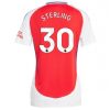 Köpa Billiga Dam Arsenal Hemmatröja 2024/25 Raheem Sterling 30 Kortärmad
