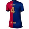 Köpa Billiga Dam FC Barcelona Hemmatröja 2024/25 Ronald Araujo 4 Kortärmad