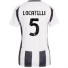 Köpa Billiga Dam Juventus Hemmatröja 2024/25 Manuel Locatelli 5 Kortärmad