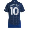 Köpa Billiga Dam Manchester United Bortatröja 2024/25 Marcus Rashford 10 Kortärmad