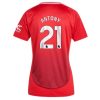 Köpa Billiga Dam Manchester United Hemmatröja 2024/25 Antony 21 Kortärmad