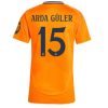 Köpa Billiga Dam Real Madrid Bortatröja 2024/25 Arda Guler 15 Kortärmad