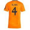 Köpa Billiga Dam Real Madrid Bortatröja 2024/25 David Alaba 4 Kortärmad