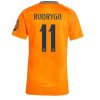 Köpa Billiga Dam Real Madrid Bortatröja 2024/25 Rodrygo Goes 11 Kortärmad