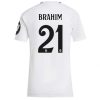 Köpa Billiga Dam Real Madrid Hemmatröja 2024/25 Brahim Diaz 21 Kortärmad