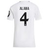 Köpa Billiga Dam Real Madrid Hemmatröja 2024/25 David Alaba 4 Kortärmad