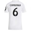 Köpa Billiga Dam Real Madrid Hemmatröja 2024/25 Eduardo Camavinga 6 Kortärmad