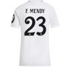 Köpa Billiga Dam Real Madrid Hemmatröja 2024/25 Ferland Mendy 23 Kortärmad