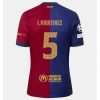 Köpa Billiga FC Barcelona Hemmatröja 2024/25 Inigo Martinez 5 Kortärmad